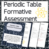 Periodic Table Formative Assessment