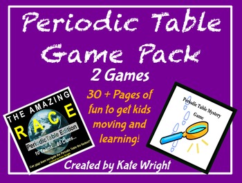 Preview of Periodic Table Game Pack