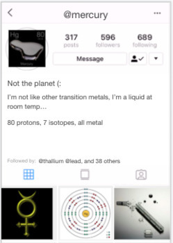 Preview of Periodic Table Instagram Project