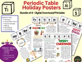 Periodic Table Multicultural Holiday Prints, Class Poster,