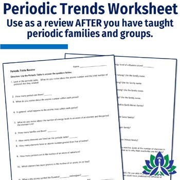25+ Answer Key Periodic Table Worksheet