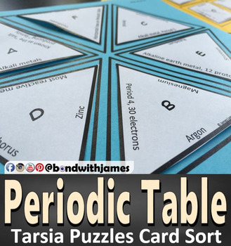 Preview of Periodic Table Tarsia Puzzles