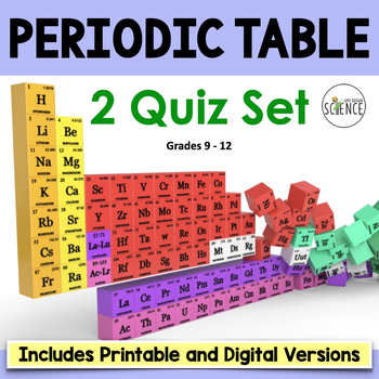 chemistry periodic table quiz