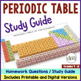 Periodic Table of Elements Worksheet - Periodic Trends