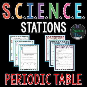 Preview of Periodic Table S.C.I.E.N.C.E. Stations