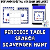 Periodic Table Search Scavenger Hunt
