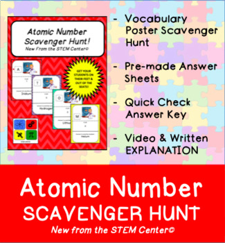 Preview of Periodic Table Scavenger Hunt