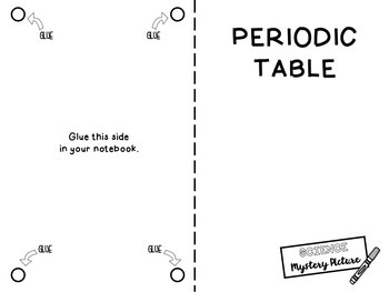 Periodic Table: Science Mystery Picture by Mata Math and Science