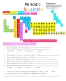 Periodic Table Scramble