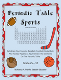 Periodic Table Sports