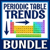 Periodic Table Trends Activity Bundle with Element Familie