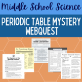 Periodic Table Webquest Mystery of the Missing Element NGS