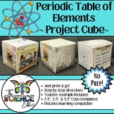 Periodic Table of Elements ~ 3D Research Project Cube