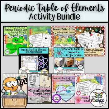 Preview of Periodic Table of Elements ~ Activity Bundle