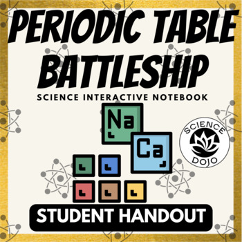Preview of Periodic Table of Elements Activity Worksheet- Groups, Periods & Families Matter