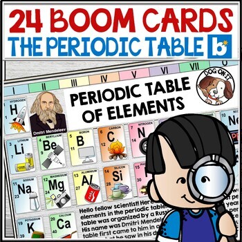 Preview of Periodic Table of Elements Boom Cards Digital Task Cards