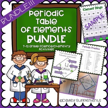 Preview of Periodic Table of Elements BUNDLE