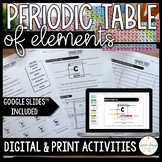 Periodic Table of Elements Activities - Digital Google Sli