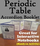 Periodic Table Activity: Interactive Notebook Foldable