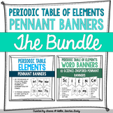 Periodic Table of Elements - Pennant Banner Posters - THE BUNDLE