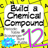 Periodic Table of Elements Scavenger Hunt Puzzle #12 Build