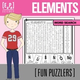 Periodic Table of Elements Word Search Activity | Science 