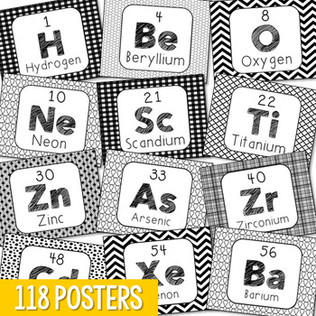 printable periodic table of elements flashcards