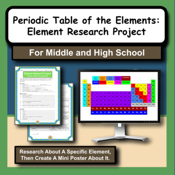 element in research project
