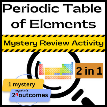 Preview of Periodic Table of the Elements Online Activity Mystery Review