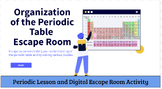 Periodic Table trends - Lesson and Digital Escape Room