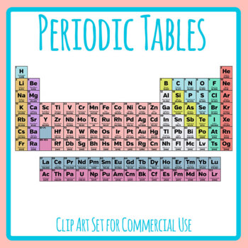 periodic table clipart