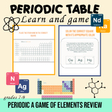 Periodic of Elements Review Game | Chemistry Activity Game