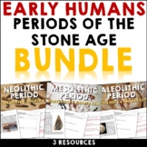 Periods of the Stone Age Early Humans Worksheets and Answe