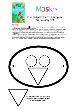 Preview of Perky Birdy Role-Play Activity Sheets