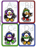 Perky Penguins Alphabet Trace Flip Book