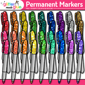 Permanent Markers Labeling Cards for Bins or Labels & Classroom Organization