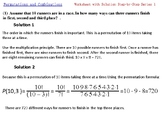 Permutations and Combinations 1