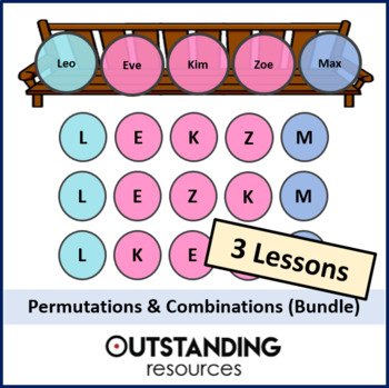 Preview of Permutations and Combinations Bundle