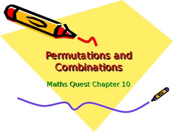Preview of Permutations and Combinations PowerPoint