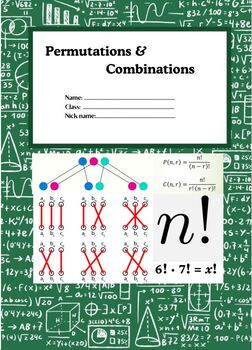 Preview of Permutations and Combinations Tr. Lary