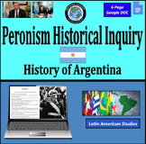 Peronism Historical Inquiry | Juan Domingo Peron Sources |