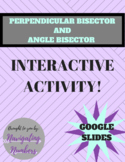 Perpendicular Bisector and Angle Bisector - Interactive Go