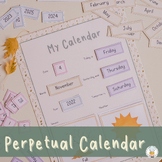 Perpetual Calendar - Learn about Days of the Week, Months,