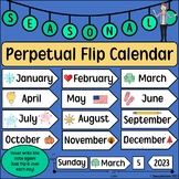 Perpetual Flip Calendar - SEASONAL