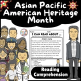 Perry Chen Reading Comprehension / Asian Pacific American 