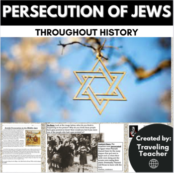 Preview of Persecution of Jews Throughout History: Judaism: Reading Passages + Activities