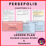 Persepolis- Ch. 3-4 Lesson Plan (Instructional Slides & Handouts)