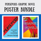 Graphic novel poster BUNDLE: Persepolis, terms, quotes