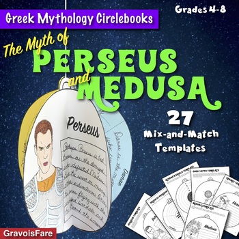 Preview of Perseus and Medusa: Greek Mythology Reading Response Activity