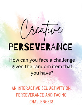 Preview of Perseverance + Facing Challenges - An Interactive SEL Activity